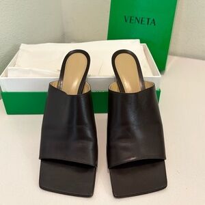 Bottega Veneta stretch Leather mule brown 39.5